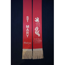 BISHOP DUNN CONFIRMATION Stole Sash Personalised Style4
